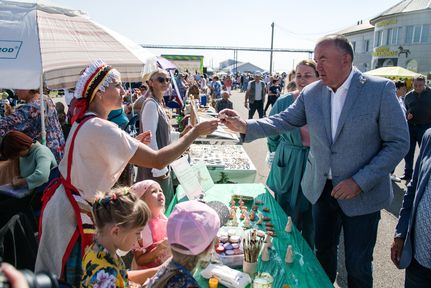 День поля Красноярского края объединил почти 15 тысяч участников